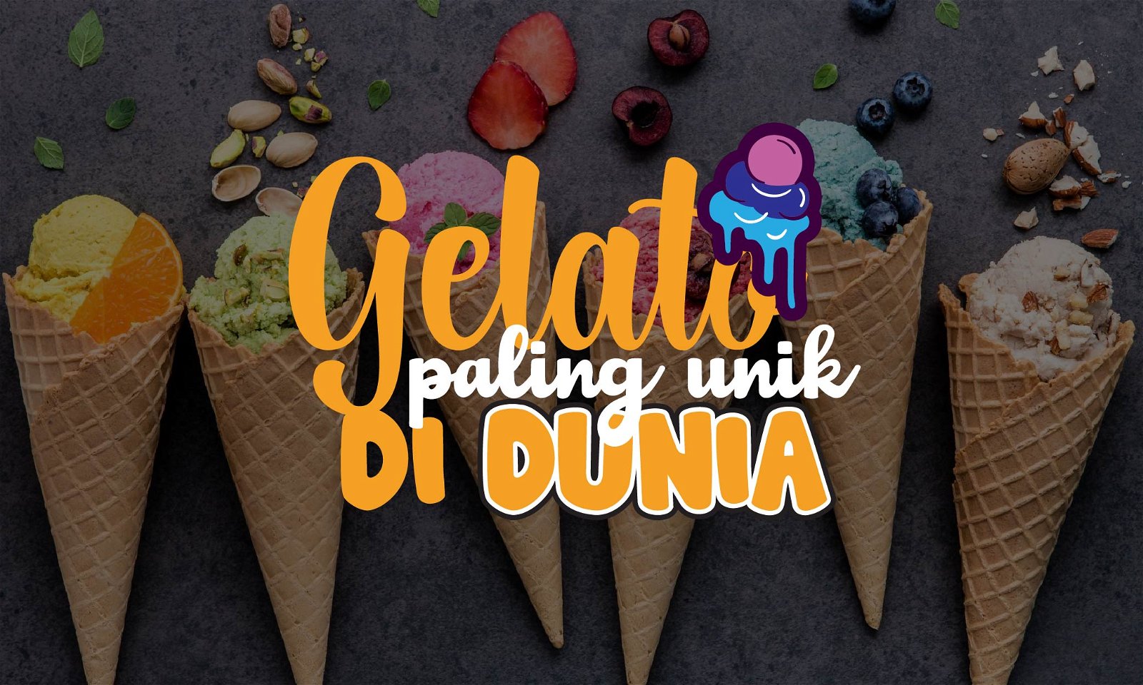 7 Rasa Gelato Paling Unik yang Pernah Dibuat