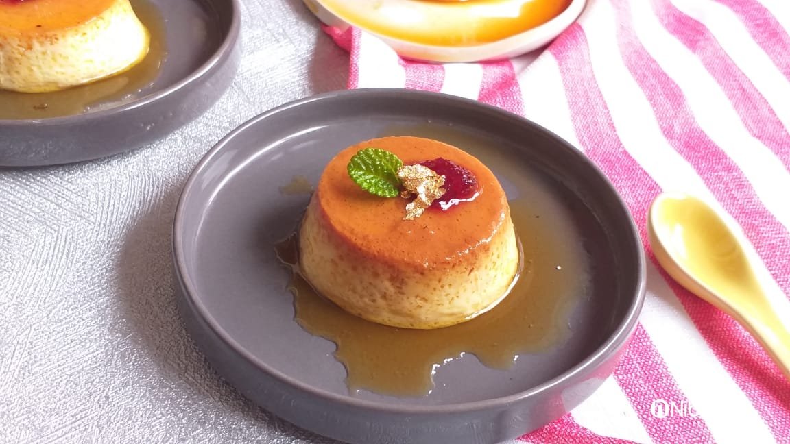 Resep Puding Custard Smooth and Silky ala Resto Jepang